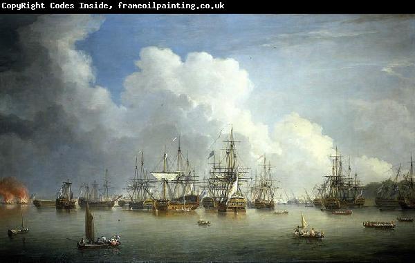 Dominic Serres The Captured Spanish Fleet at Havana, August-September 1762